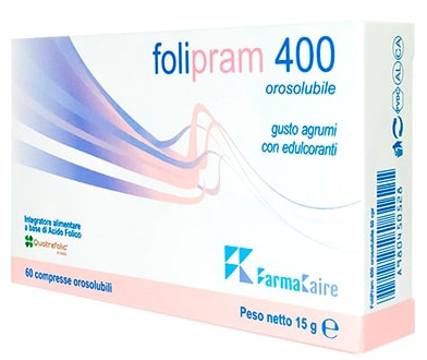 FOLIPRAM 400 60 COMPRESSE - Farmastop