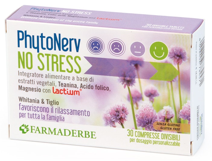 PHYTONERV NO STRESS 30 COMPRESSE - Farmastop