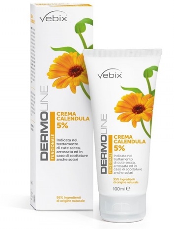 DERMOLINE CREMA VISO MANI CALENDULA 5% 100 ML - Farmastop