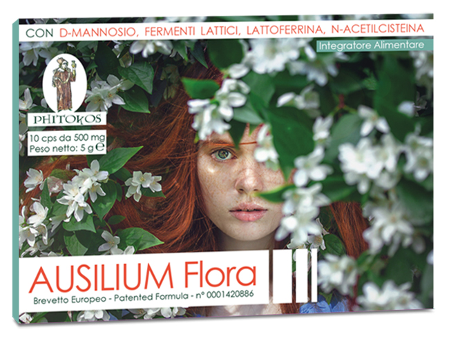 AUSILIUM FLORA 10 CAPSULE - Farmastop