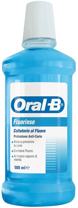 ORALB FLUORINSE COLLUTORIO ANTI CARIE 500 ML - Farmastop