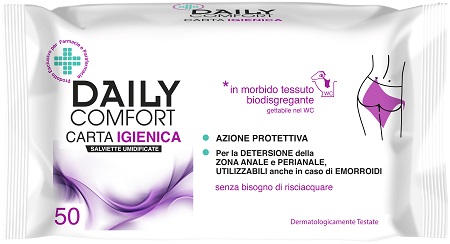 DAILY COMFORT CARTA IGIENICA 50 PEZZI - Farmastop