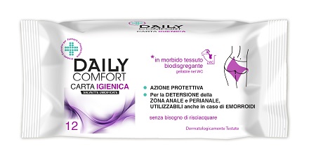 DAILY COMFORT CARTA IGIENICA 12 PEZZI - Farmastop