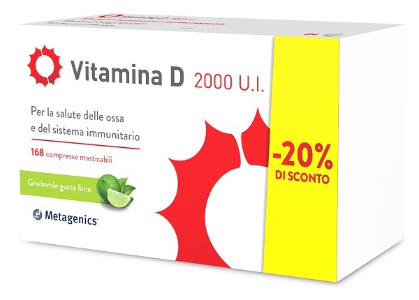 VITAMINA D2000 UI 168 PROMO-20% - Farmastop