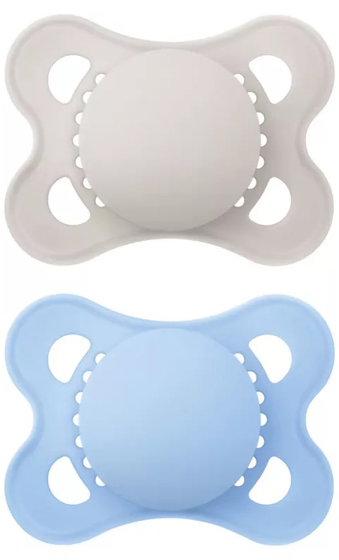 MAM SUCCHIETTO ORIGINAL 2-6 MESI SILICONE MASCHIO 2 PEZZI - Farmastop
