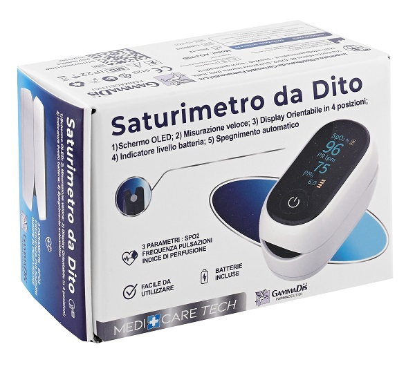 SATURIMETRO PROFESSIONAL 1 PEZZO MEDICARE - Farmastop