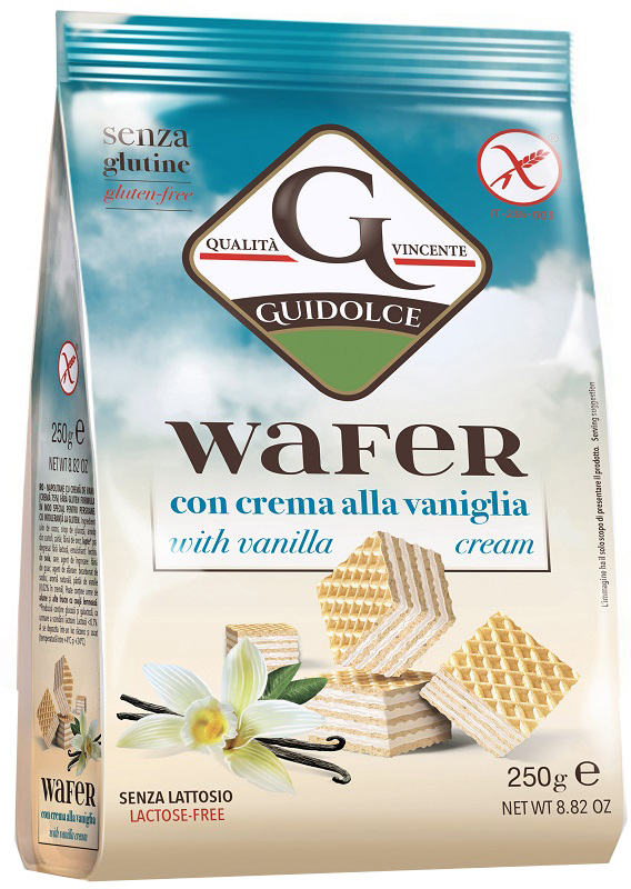 WAFER GUSTO VANIGLIA 250 G - Farmastop