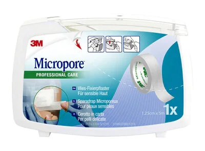 CEROTTO IN CARTA 3M MICROPORE SURGICAL TAPE M5X1,25MM REFILL - Farmastop
