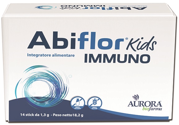 ABIFLOR KIDS IMMUNO 14 STICK OROSOLUBILI - Farmastop