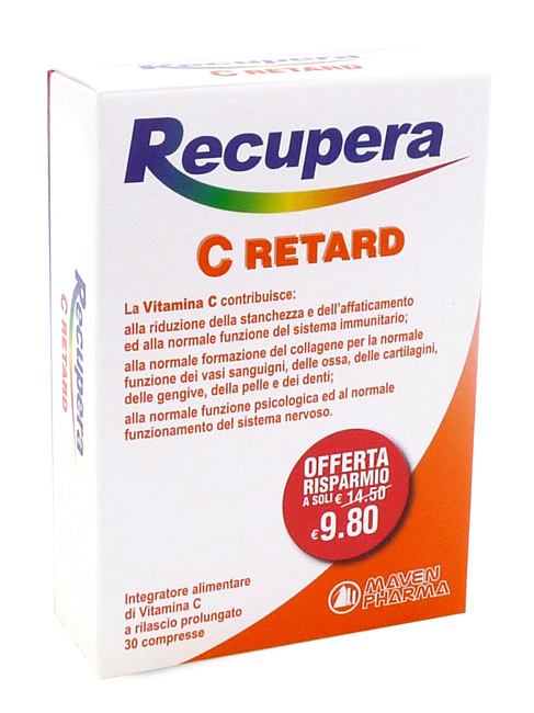 RECUPERA C RETARD 30 COMPRESSE - Farmastop