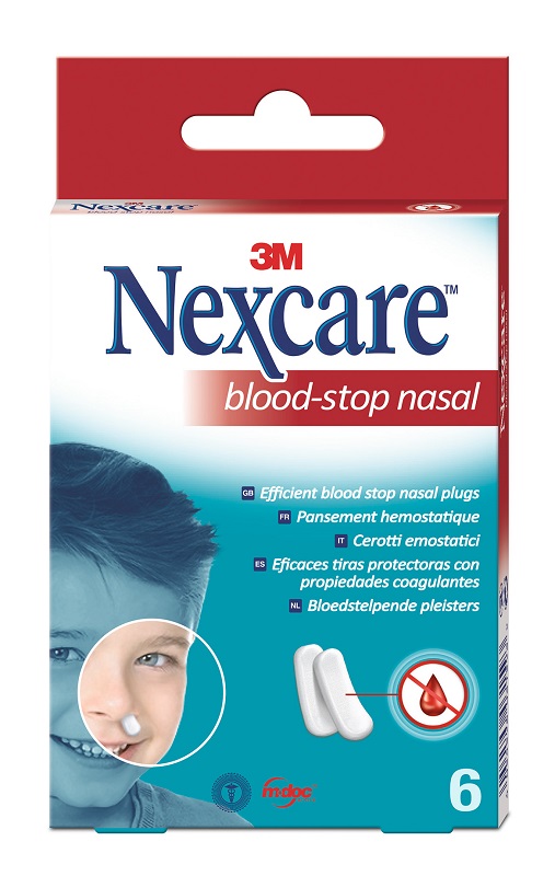 TAMPONI NASALI 3M NEXCARE BLOOD STOP N1700NP 6 PEZZI - Farmastop