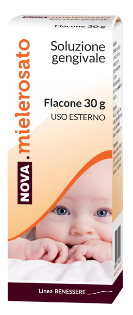NOVA MIELEROSATO SOLUZIONE GENGIVALE 30 G - Farmastop