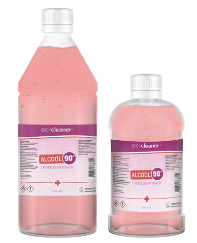 ALCOOL ETILICO DENATURATO 90 500 ML IPER-C - Farmastop