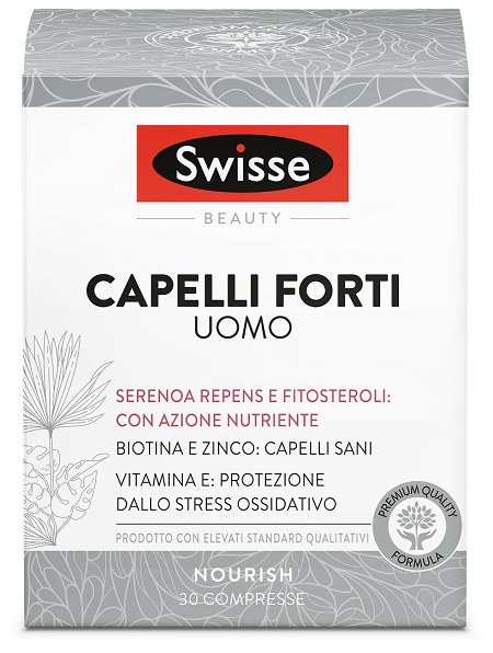 SWISSE CAPELLI FORTI UOMO 30 COMPRESSE - Farmastop
