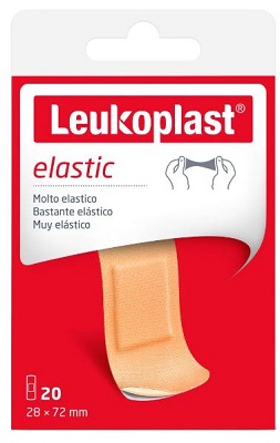 LEUKOPLAST ELASTIC 72X28 20 PEZZI - Farmastop