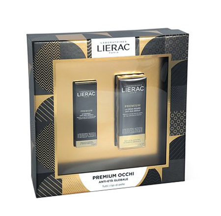 LIERAC CF PREMIUM CREMA SOYEUSE 50 ML + PREMIUM OCCHI 15 ML - Farmastop