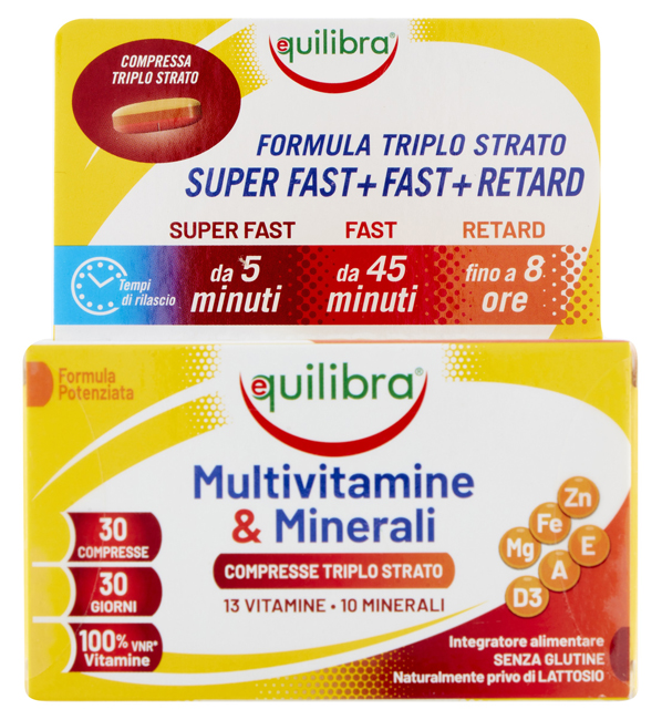 MULTIVITAMINE&MINERALI 30 COMPRESSE - Farmastop