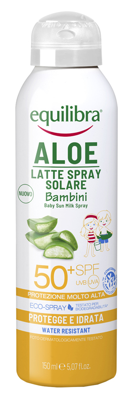 LATTE SPRAY SOLARE BIMBO 50+ 150 ML - Farmastop
