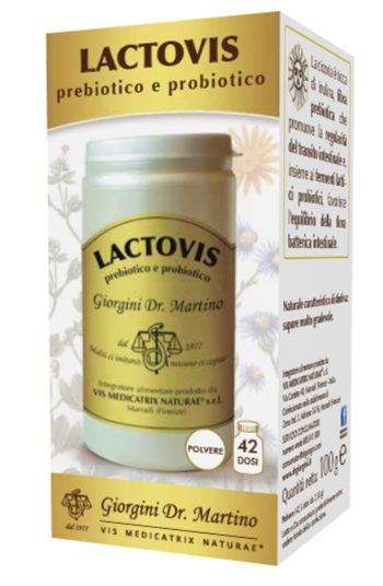 LACTOVIS PREBIOTICO PROBIOTICO 100 G - Farmastop