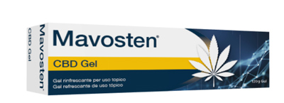 MAVOSTEN CBD GEL RINFRESCANTE 120 G - Farmastop
