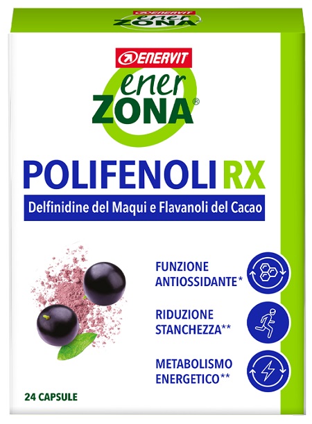 ENERZONA POLIFENOLI RX 24 CAPSULE - Farmastop
