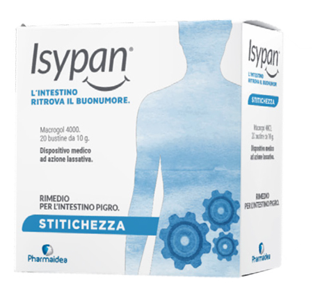 ISYPAN STITICHEZZA MACROGOL 4000 20 BUSTINE 10 G - Farmastop