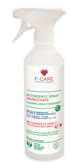 F CARE SPRAY IGIENIZZANTE BIO 500 ML - Farmastop