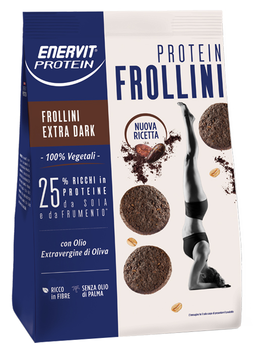 ENERVIT PROTEIN FROLLINI EXTRA DARK 200 G - Farmastop