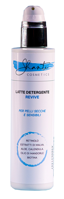 SHANTI COSMETICS LATTE DETERGENTE REVIVE 250 ML - Farmastop