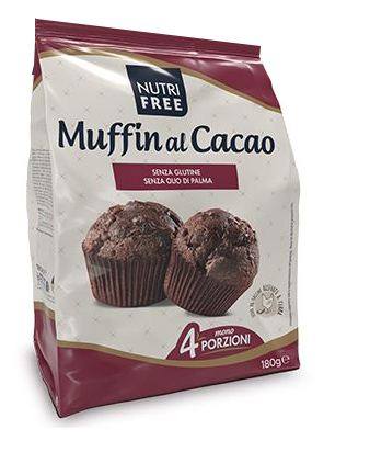 NUTRIFREE MUFFIN AL CACAO 4 X 45 G - Farmastop