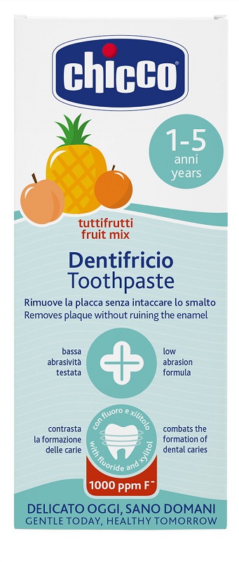 CHICCO DENTIFRICIO TUTTIFRUTTI 12 MESI - Farmastop