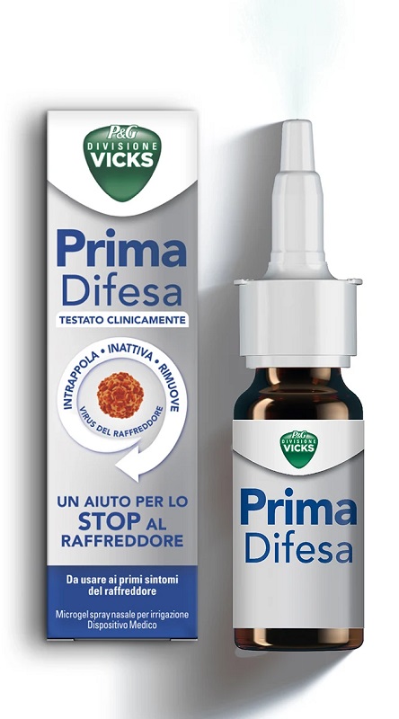 VICKS PRIMA DIFESA MICROGEL SPRAY NASALE IN MICROGEL 15 ML - Farmastop
