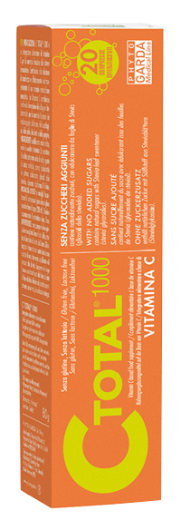 C TOTAL 1000 VITAMINA C 20 COMPRESSE EFFERVESCENTI - Farmastop