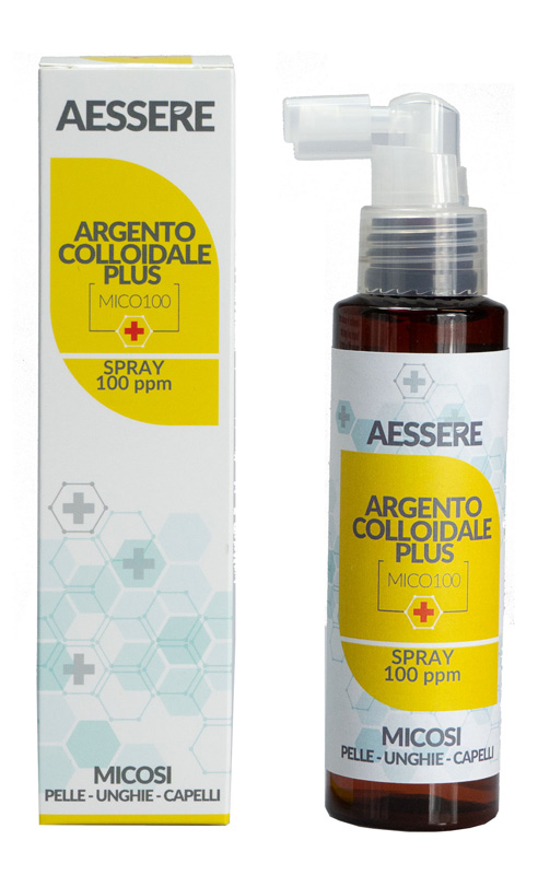 ARGENTO COLLOIDALE PLUS MICO100 100PPM 100 ML - Farmastop