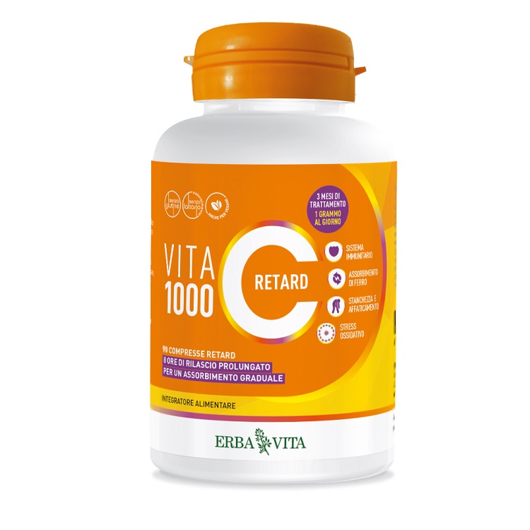 VITA C 1000 RETARD 90 COMPRESSE - Farmastop