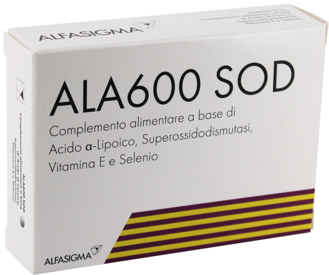 ALA 600 SOD 20 COMPRESSE - Farmastop