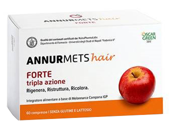 ANNURMETS HAIR FORTE TRIPLA AZIONE 60 COMPRESSE - Farmastop