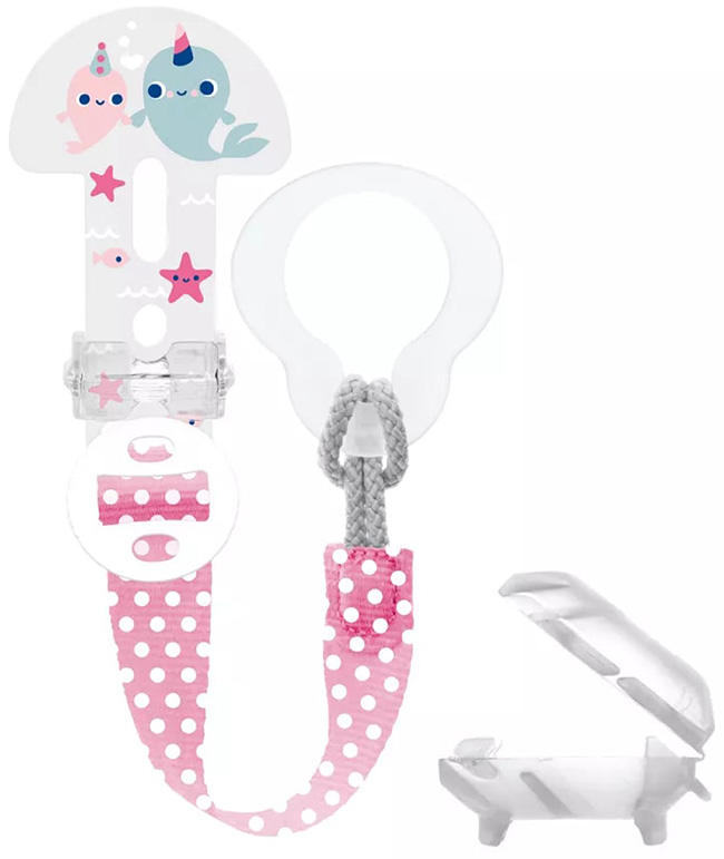 MAM CLIP IT&COVER PORTASUCCHIETTO 0+ FEMMINA - Farmastop