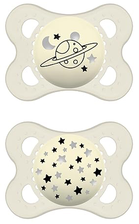 MAM NIGHT SUCCHIETTO 2-6 MESI SILICONE DOPPIO NEUTRO - Farmastop