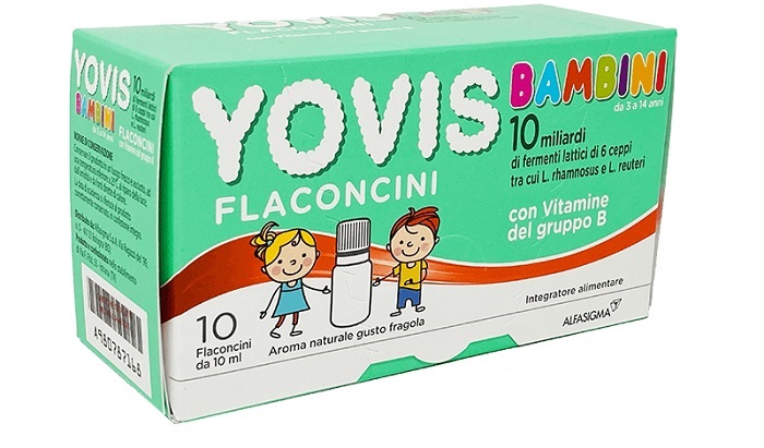 YOVIS BAMBINI FRAGOLA 10 FLACONCINI DA 10 ML - Farmastop