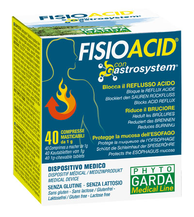 FISIOACID 40 COMPRESSE MASTICABILI - Farmastop
