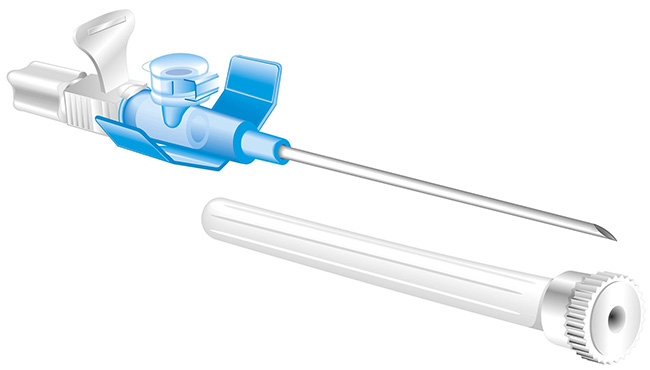 AGO CANNULA A 2 VIE STERILE MONOUSO VENOPIC FEP GAUGE 22X25 1 PEZZO - Farmastop