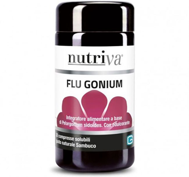 NUTRIVA FLU GONIUM 30 COMPRESSE SOLUBILI - Farmastop