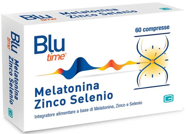 BLU TIME MELATONINA/ZINCO/SELENIO COMPRESSE - Farmastop