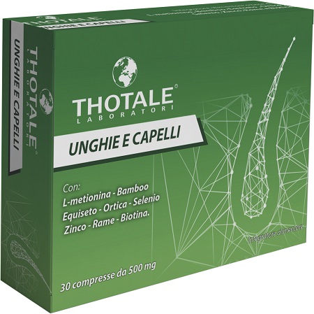 THOTALE UNGHIE E CAPELLI 30 COMPRESSE - Farmastop