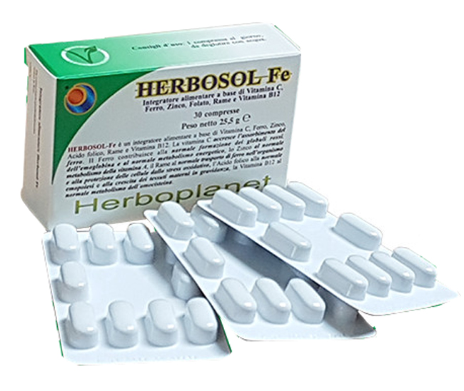 HERBOSOL FE 30 COMPRESSE - Farmastop