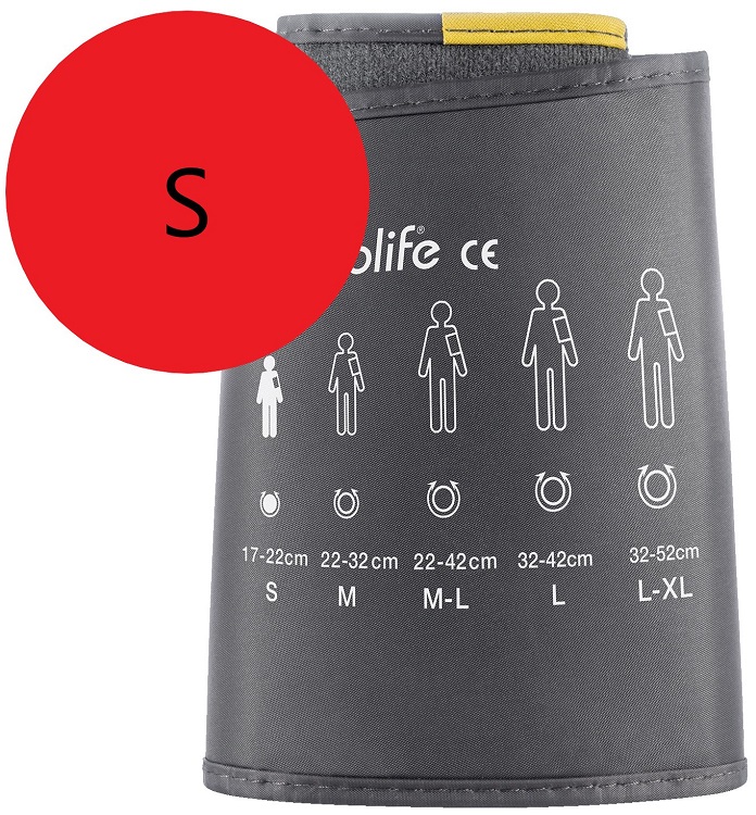 BRACCIALE MISURATORE DI PRESSIONE MICROLIFE MORBIDO 4G TAGLIA S SS 17-22 CM - Farmastop