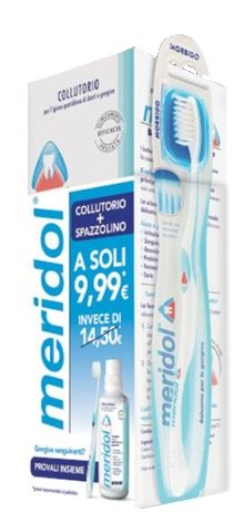 SPECIAL PACK MERIDOL COLLUTORIO 400 ML + SPAZZOLINO MORBIDO - Farmastop