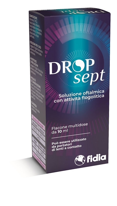 SOLUZIONE OFTALMICA DROPSEPT 10 ML - Farmastop