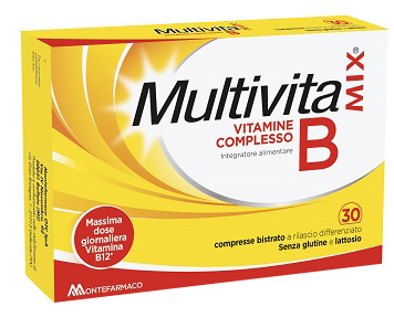 MULTIVITAMIX VIT COMPLESSO B 30 COMPRESSE BISTRATO - Farmastop